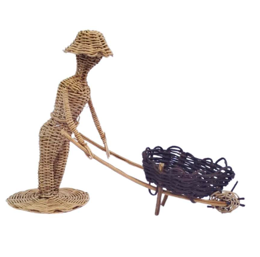 Boneco jardineiro