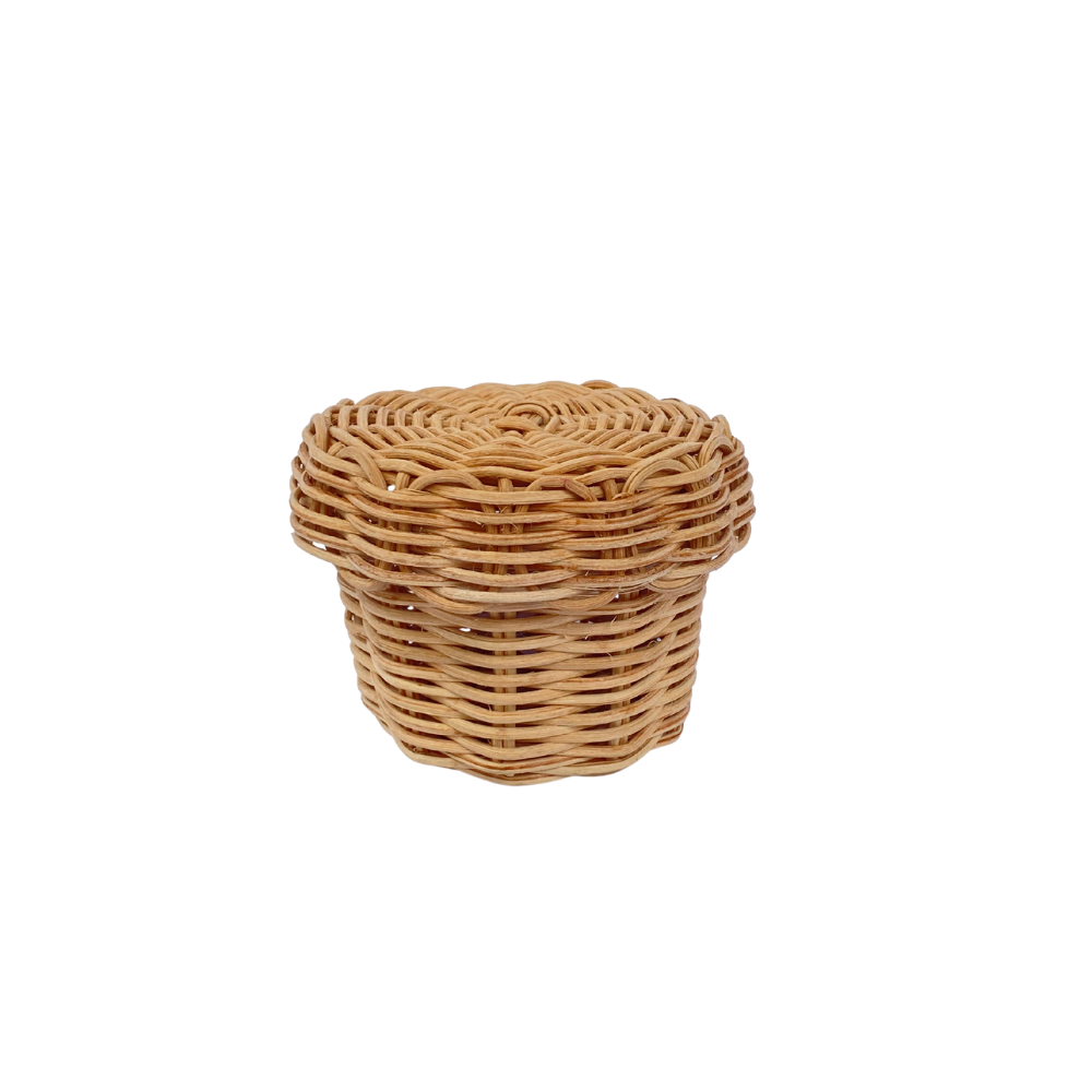 Kit Café da manhã artesanal - Porta requeijão, porta manteiga e porta geléia